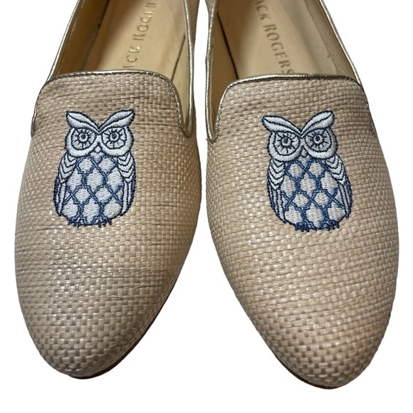Jack Rogers GINNY II LOAFER WITH OWL EMBROIDERY Size 6 - Picture 6 of 9